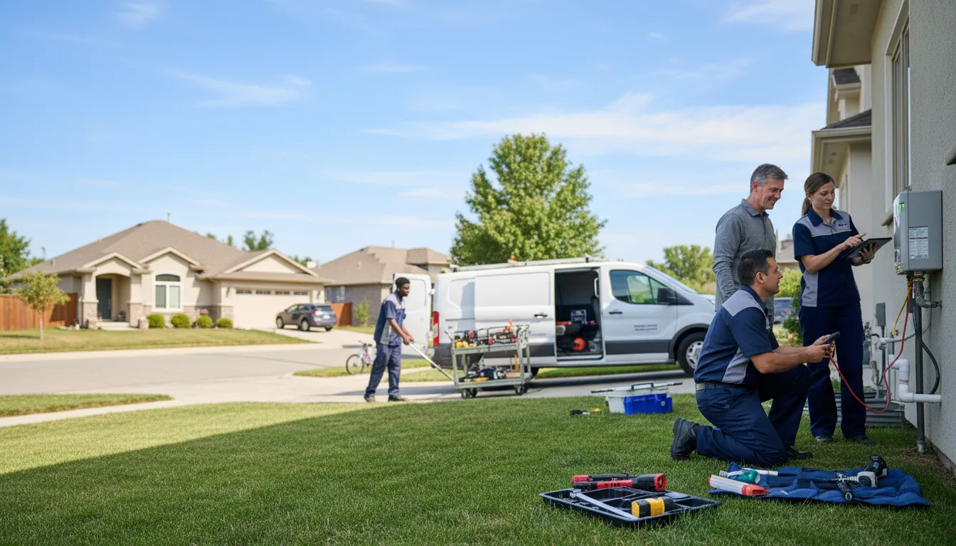Tankless water heater service in Taiban, NM
